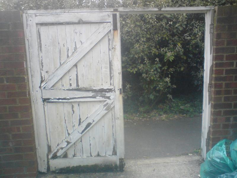 Old Bin Store Door